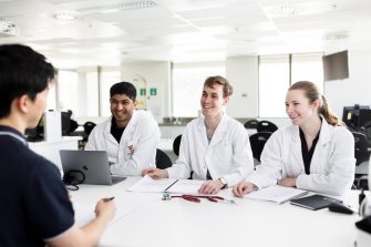 Students learning in the Medicine & Health facilities at the UNSW Kensington campus