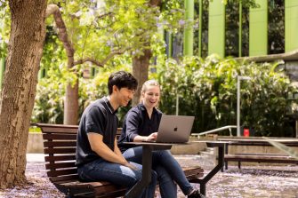 Students learning in the Medicine & Health facilities at the UNSW Kensington campus