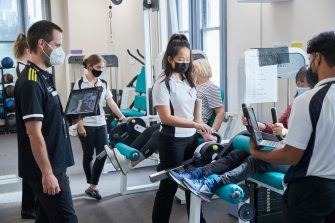 Exercise Physiology students in the UNSW Medicine Lifestyle Clinic