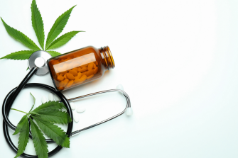 cannabis and stethoscope