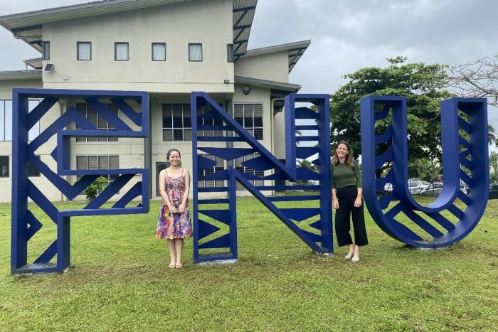 Visting Fiji National University