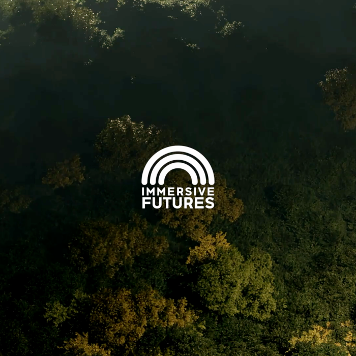Logo of immersive futures on ai forest