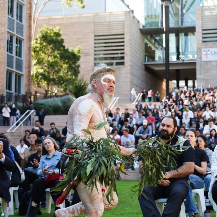 Welcome to Country ceremony at UNSW