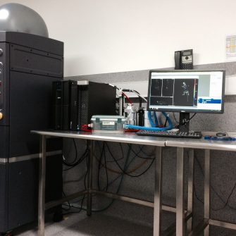 IVIS SpectrumCT instrument in lab setting