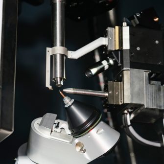 Macro image of Chemical Crystallography instrument