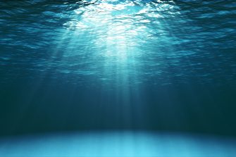 Fishing vessels lines up along a dock