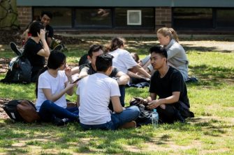 UNSW Students on campus