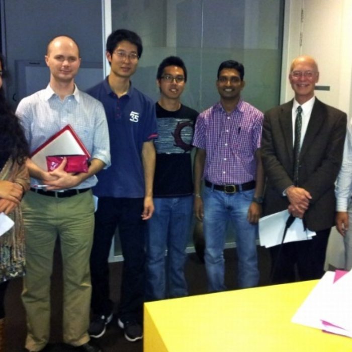 Group meeting with Prof. Dale Boger.