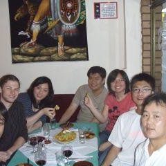 Kris's farewell celebration before the sombreros arrived (November 2007).