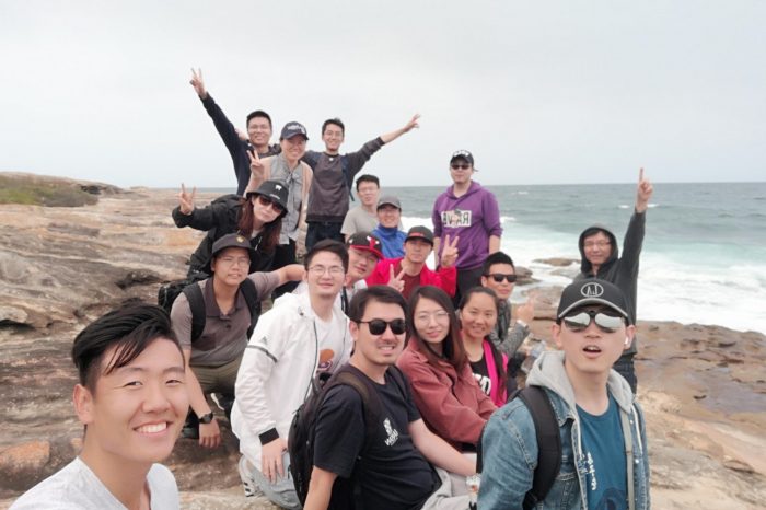 Group retreat at Royal National Park, Nov 2019