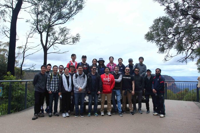Group retreat at Blue Mountains, Nov 2018
