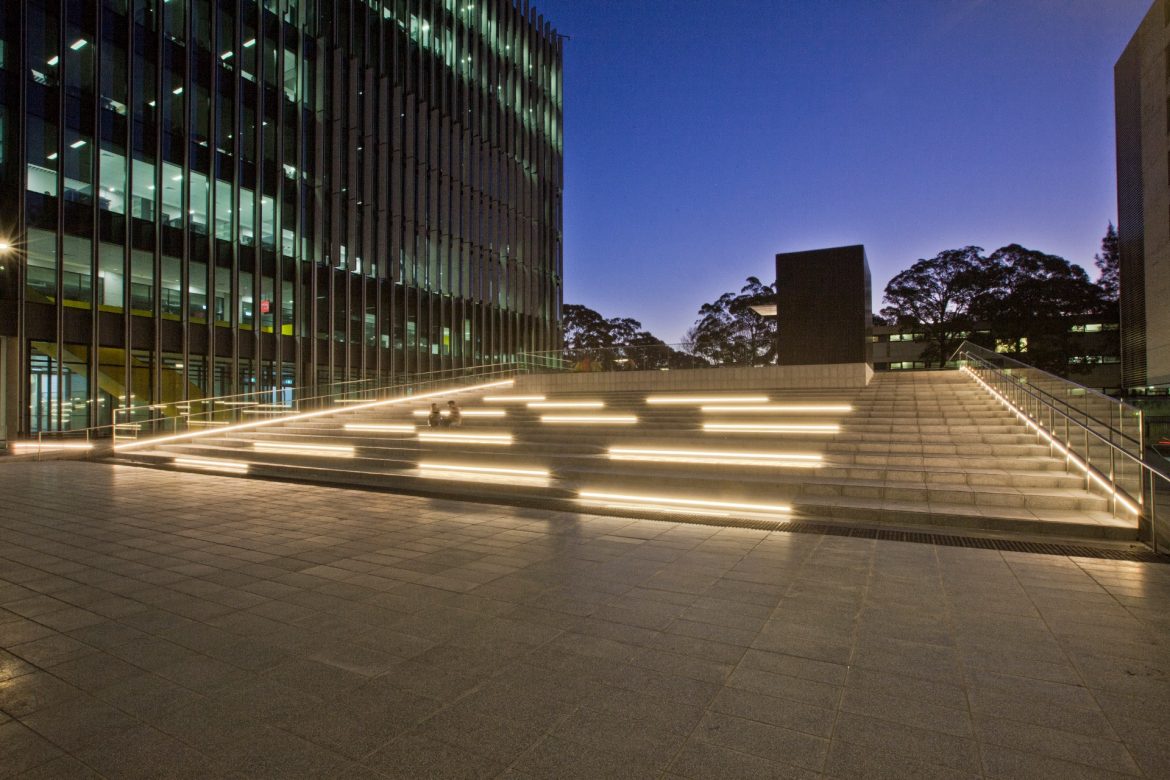 Exterior of Esme Timbery Lab - Ampitheater