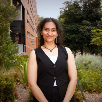 A headshot of a student looking at the camera and smiling.