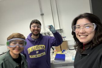 The Synbiote team of Vivid Savitri-Hampton, Ismat Kabbara and Alinta Furnell