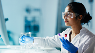 Scientist in a laboratory