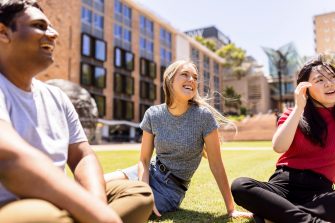 Students learning in the Science facilities at the UNSW Kensington campus