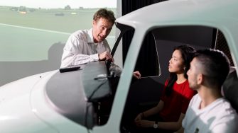 Students learning in the Science facilities at the UNSW Kensington campus