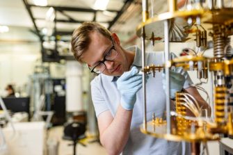 Students learning in the Science facilities at the UNSW Kensington campus