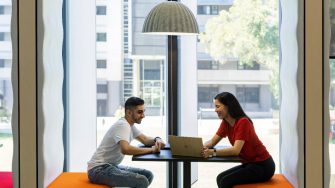 Students learning in the Science facilities at the UNSW Kensington campus