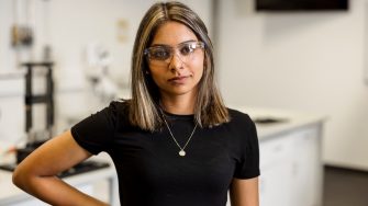 Students learning in the Science facilities at the UNSW Kensington campus