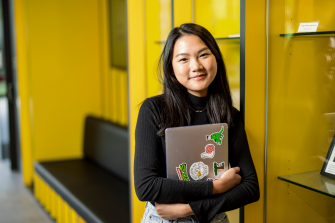 Students learning in the Science facilities at the UNSW Kensington campus
