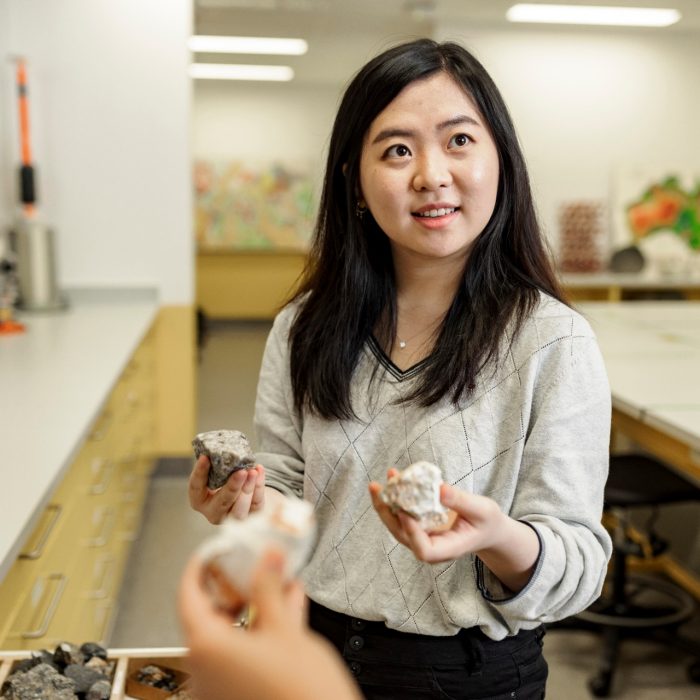 Students learning in the Science facilities at the UNSW Kensington campus