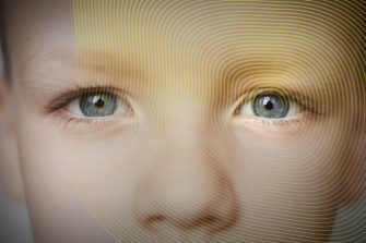 Closeup of Child's eyes