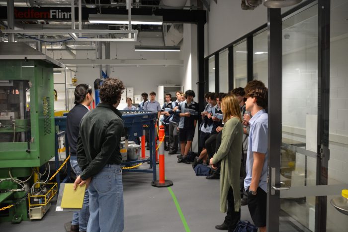 Outreach photo for the school of materials science and engineering