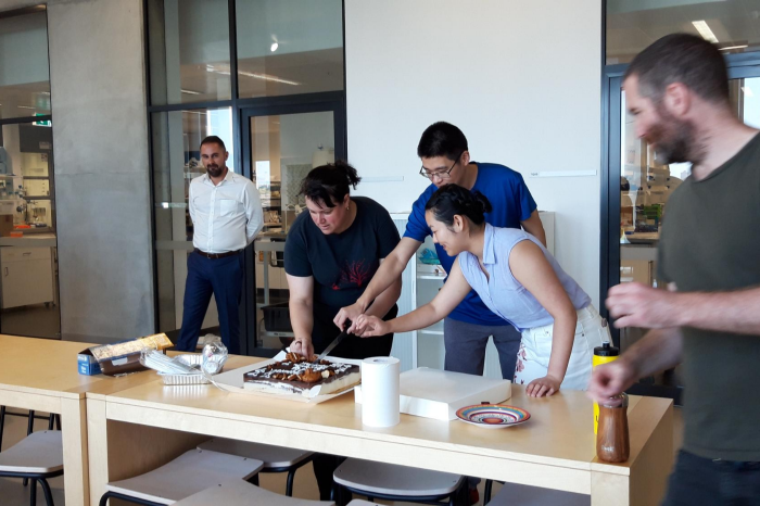 Farewell party for Bobby Wenqian