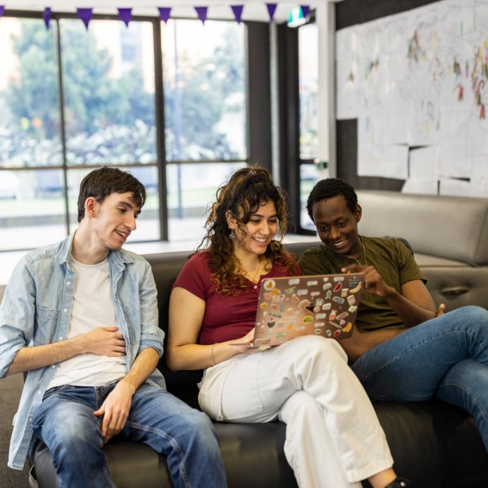 Students at UNSW on-campus accommodation