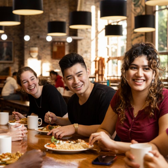 Students at UNSW on-campus accommodation