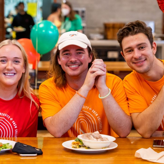 Basser College students