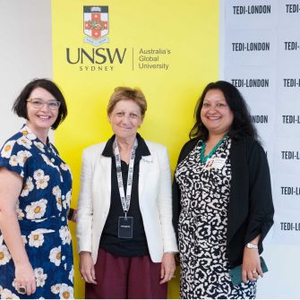 Celebrating founding Dean & CEO of TEDI-London, Professor Judy Raper, on retirement