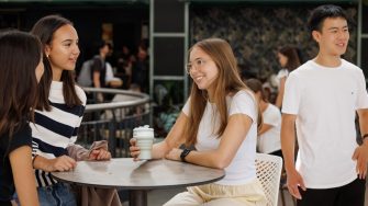 group of students in the UNSW campus
