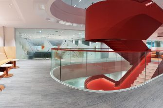 Inside the Parramatta campus main building