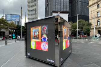 Diversified Storybox installment in the city