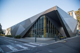 Photograph of the exterior of the SIRF centre located in Kensington