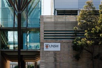 Photograph of the scientia building located on the UNSW Kensington campus