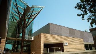 Photograph of the exterior of scientia building located on the UNSW Kensington campus