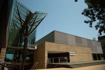 Photograph of the exterior of scientia building located on the UNSW Kensington campus