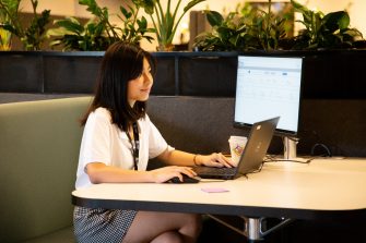 Interior of Nucleus Student Hub located on the UNSW Kensington campus