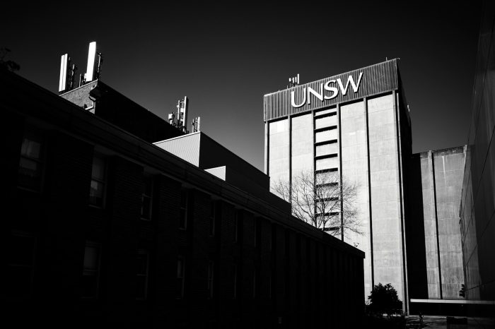UNSW Library building on the Kensington Campus
