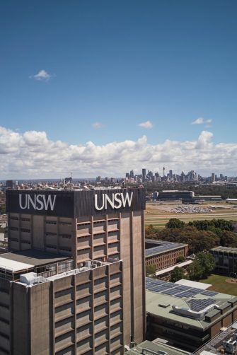 Aerial photograph of UNSW Kensington campus.