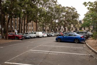 Parking outdoors at UNSW