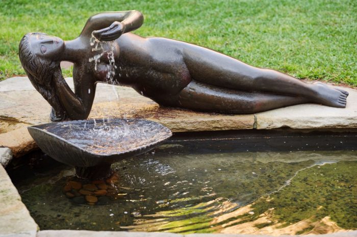Tom Bass - Fountain figure