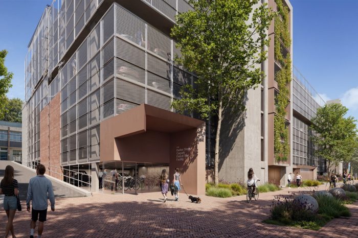 Render image of Barker Street Parking Station