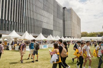 2021 Orientation week at UNSW Kensington.