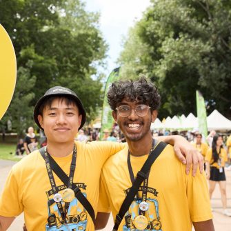 Students at UNSW Kensington Orientation week 2023