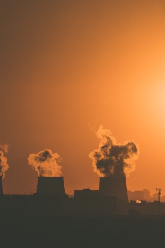 Concrete cement wall with crack