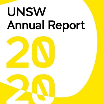 UNSW annual report cover
